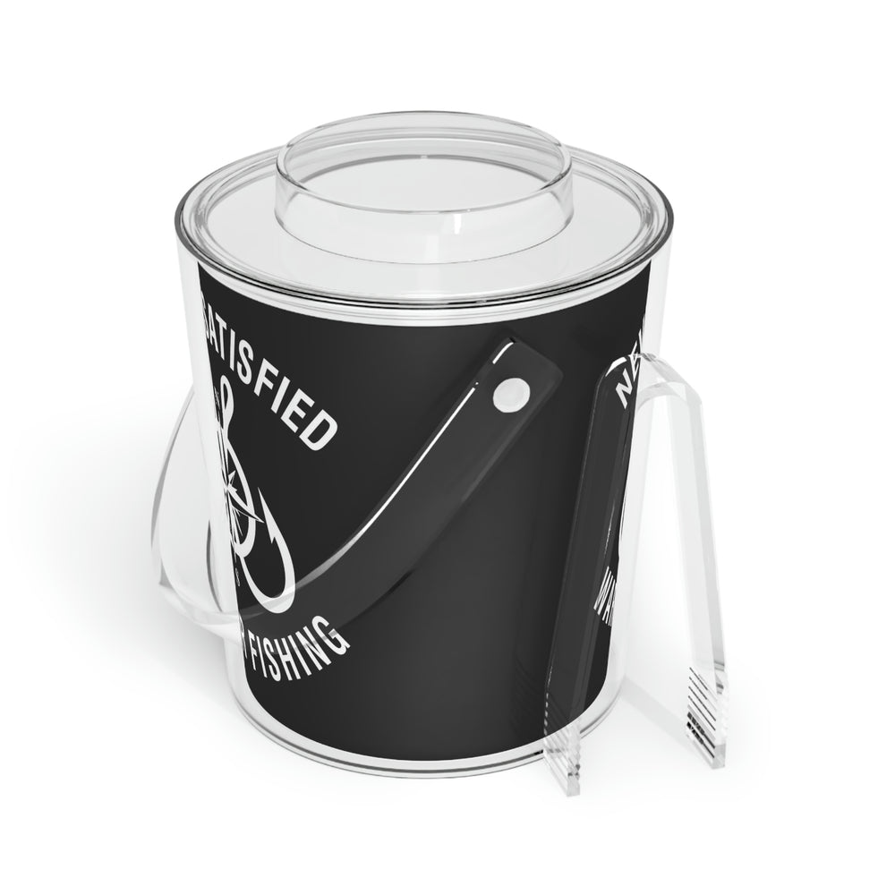 
                  
                    Never Satisfied Warrior Fishing Ice Bucket with Tongs
                  
                