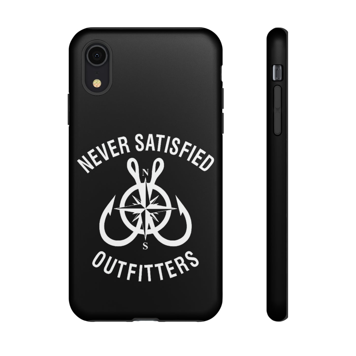 
                  
                    Never Satisfied Outfitters Tough Cases
                  
                