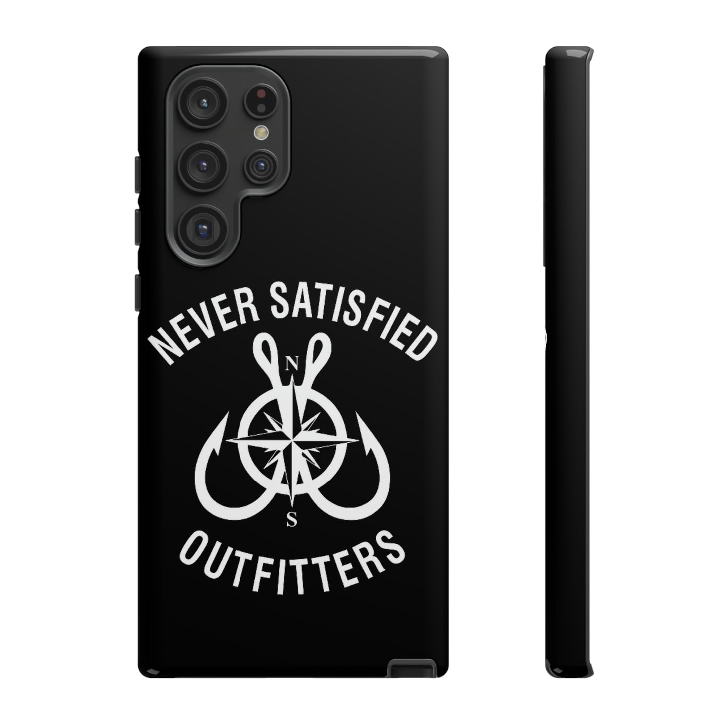 
                  
                    Never Satisfied Outfitters Tough Cases
                  
                