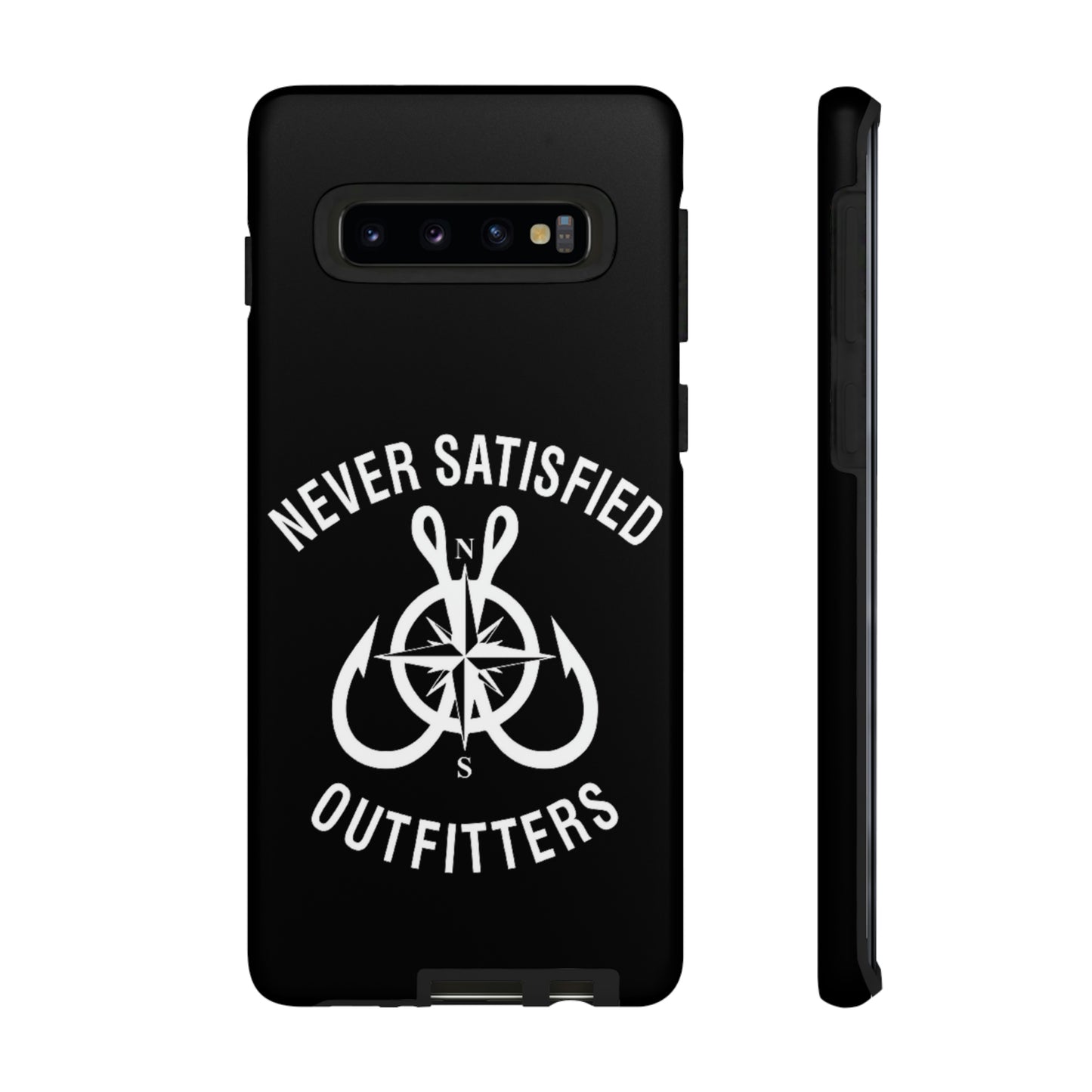 
                  
                    Never Satisfied Outfitters Tough Cases
                  
                