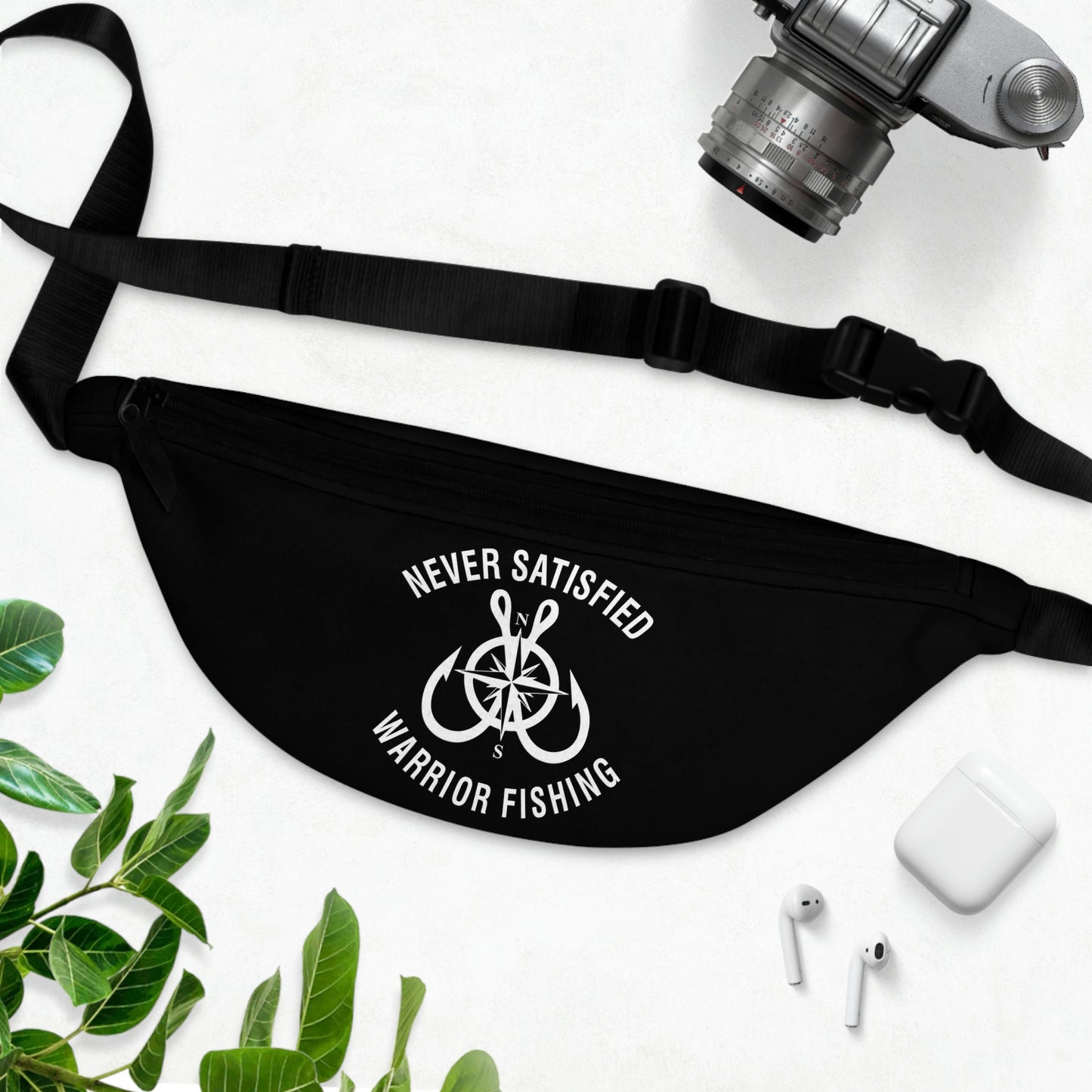 
                  
                    Never Satisfied Warrior Fishing Fanny Pack
                  
                