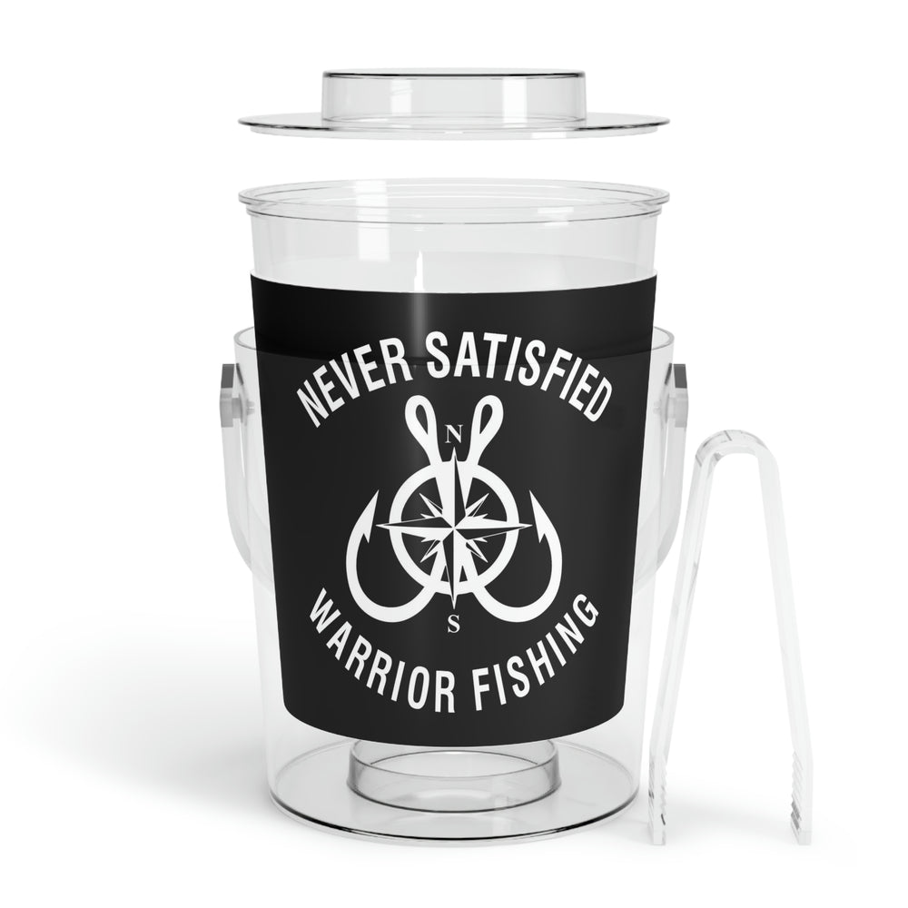 
                  
                    Never Satisfied Warrior Fishing Ice Bucket with Tongs
                  
                